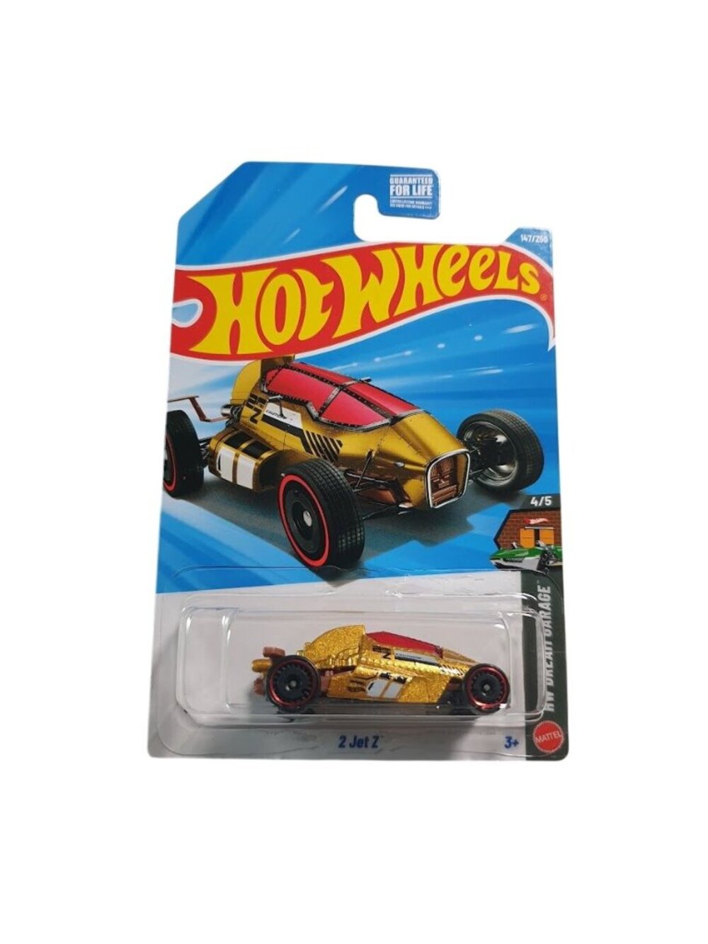 Hot Wheels 2 Jet Z HW Dream Garage Gold Collectible Die Cast Car Sealed 147/250